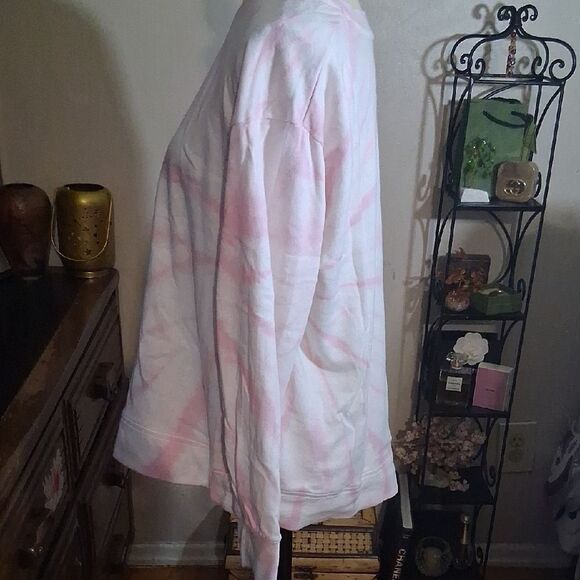 Splendid Pink Tie-Dye Sweatshirt Size Large - Picture 5 of 6